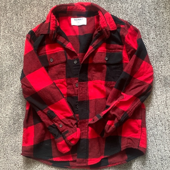Old Navy Other - Old Navy flannel shirt boys size 8